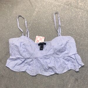 Forever 21 Pastel Blue Floral Camisole